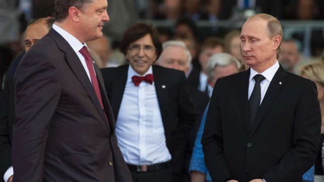 Порошенко и Путин договорились? Найдите 10 отличий
