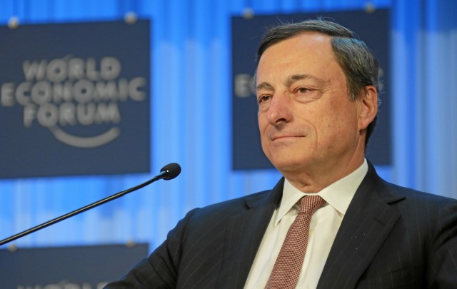 Драги: ЕЦБ продолжит QE, игнорируя мнение рынков