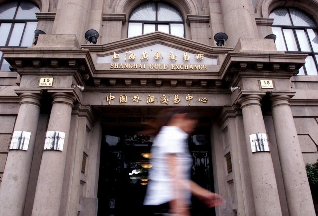 Инвесторы начнут продавать золото в Шанхае с 10 июля