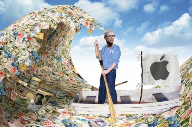 Как Apple спасается от валютного шторма