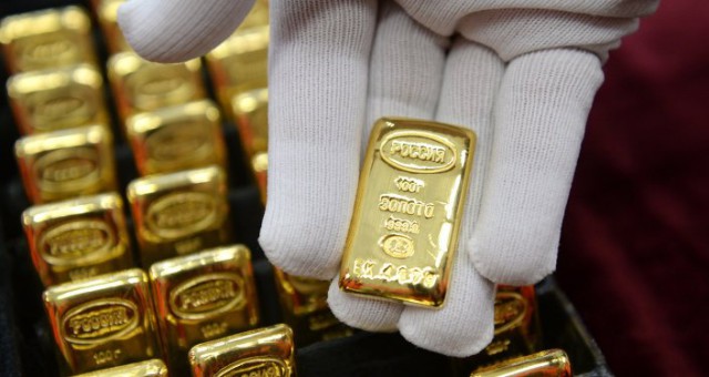 Золото показало максимальный недельный рост с 2008