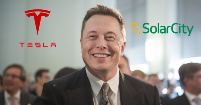 Элон Маск объединит Tesla Motors и SolarCity