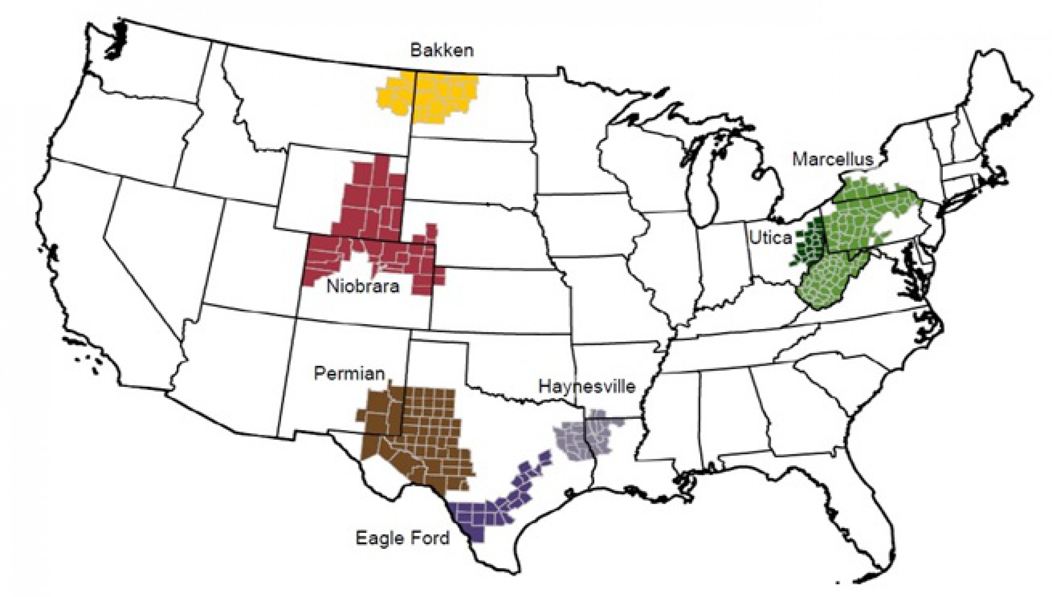 EIA: добыча сланцевой нефти в США продолжит падать EIA: добыча сланцевой нефти в США продолжит падать