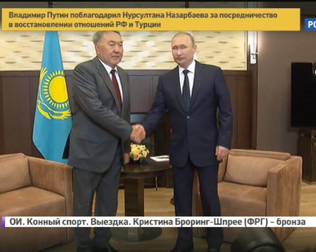 Владимир Путин и Нурсултан Назарбаев: основные темы переговоров