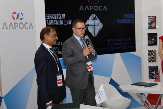АЛРОСА открыла Евразийский алмазный центр