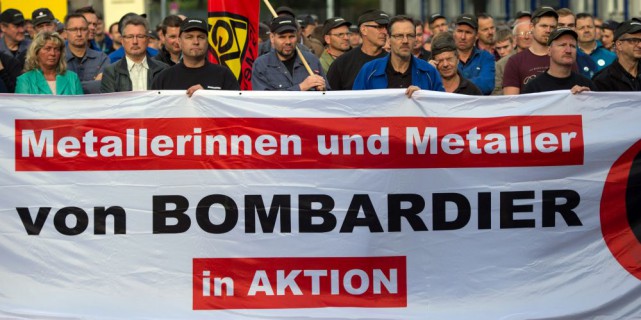 Компания Bombardier планирует сократить более 7 тыс. сотрудников