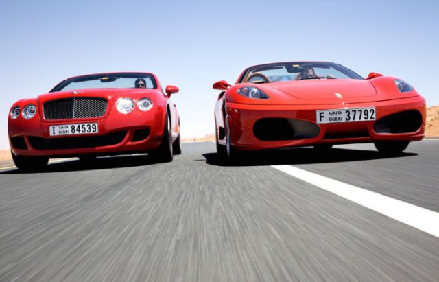 Продажи Ferrari и Bentley в России рекордно растут