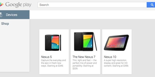 Новейший Nexus 5 по ошибке выложили в Google Play